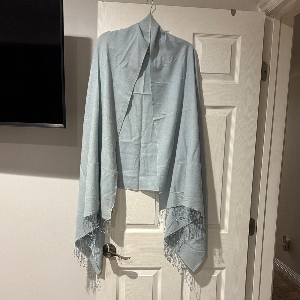 PORTOLANO cashmere pashmina  with fringes